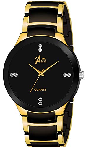 Image of Acnos Premium 3 Different Types Super Quality Analogue Black Watch for Men /Watch for Boys Pack of 1