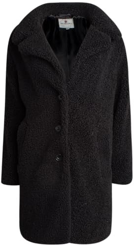 URBAN REPUBLIC Women's Sherpa Coat - Cozy Textured Sherpa Button Up Winter Jacket - Warm Outerwear Coats for Women (S-XL)3