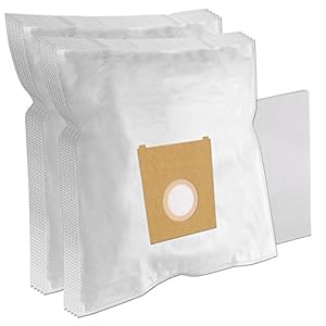 PakTrade 10 Vacuum Cleaner Dust Bags + Filter For Siemens Dino Super XS, VS33 ..., VS 5 PR 1, VS63A16/09, Super S VS40000, VS52B46/02, VS06G1822/03, VSQ8SEN72A/03