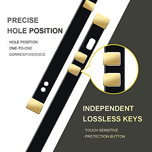 Daizag Iphone 13 Pro Case, Black Gold Marble Iphone 13 Pro Cases For Girls Womens, Luxury Golden Decoration Square Soft Tpu Shockproof Protective Hard Pc Back Iphone 13 Pro Case 6.1 Inch #TOP5