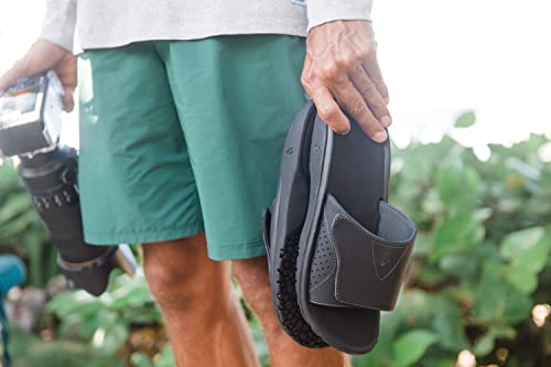 Image of OluKai Nalu Slide Men's Versatile Slide Sandals, Water-Friendly & Adjustable Straps, Lightweight & Durable, All-Day Comfort & Support