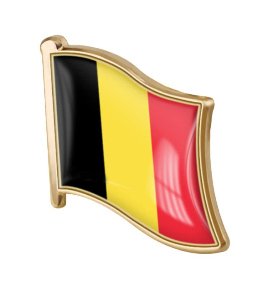 vmcoatdu Country Flag Pin Badge International Travel Brooch Metal Alloy Souvenir Pin for Hat Clothes Backpack