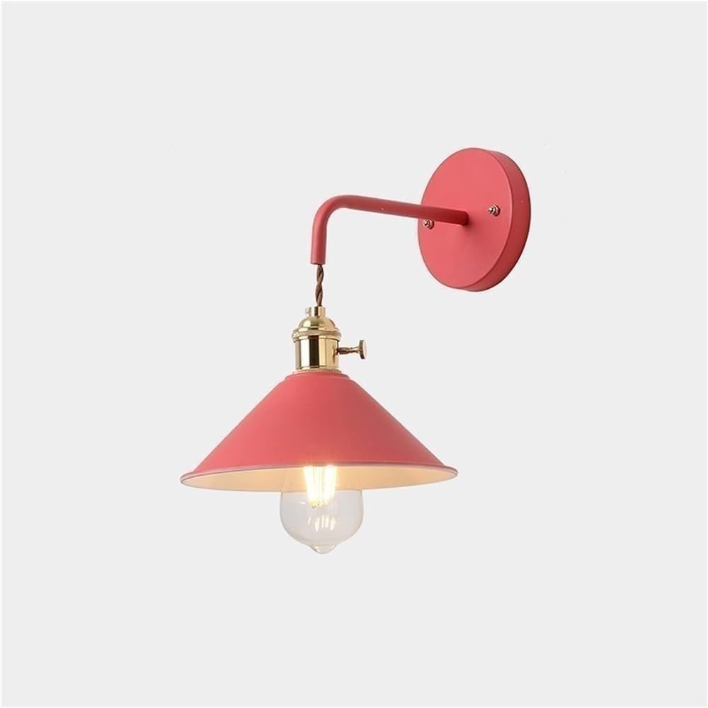 Przemysłowa lampa ścienna w stylu vintage z łabędzią szyją, zielony metalowy klosz, mosiężna lampa Aent E26/E27 do sypialni, kuchni, przedpokoju, oświetlenie do czytania