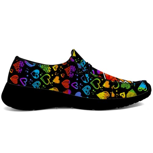 Loafers for Women Men Pride Shoes Rainbow Slip-on Sneakers Gifts for Men Women4