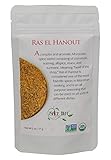 Ras El Hanout Seasoning, Organic Authentic North African Spice Blend, 2 Oz, Salt Free, Small Pouch,...