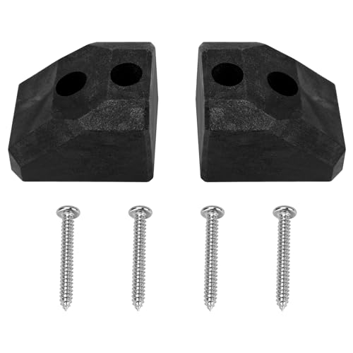 Pontoon Gate Stop and Keeper Kit Marine Grade Boat Gate Latch with 304 Stainless Hardware Pontoon Door Holder Fits 1-1/4 Square Tube Pontoon Boat Accessories 2 Pack