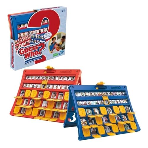 Guess Who?, Board Games for Kids, Fun Family Game for 2 Players, Party Games, Ages 6+