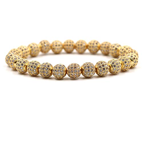Bracelet en pierre naturelle 8mm idéal pour sublimer vos tenues de bureau