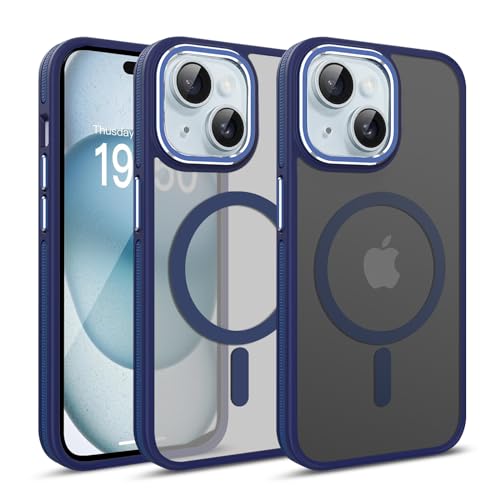 Hitaoyou for iPhone 15 Plus Case,iPhone 15 Plus Magnetic Case [Compatible with MagSafe] Translucent Matte Shockproof Women Men Girl Protective Case Cover for iPhone 15 Plus 6.7" - image 1