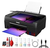 Items Include: Canon PIXMA G620 Printer for Home Office, Schoolwork, Documents, Labels, Photos, Crafts and Wireless Printing from Devices, Printer Cable, Cleaning Kit Built to handle daily printing with less friction, the Canon PIXMA G620 Printer com...