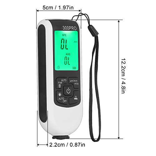 Medidor digital de espesor de pintura HW 300PRO miniatura 5