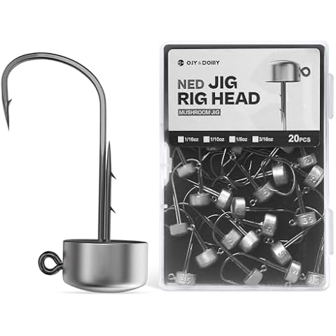 OJYDOIIIY Ned Rig Jig Heads Cover