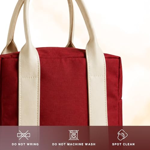 Image of United Colors of Benetton Lunch Bag Insulated Tiffin with Bottle Holder | Insulated design keeps food fresh, bottle holder, multiple pockets for storage, durable handles for easy carry