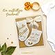 goldprintz Schwangerschaft verkünden Papa - bedruckte Babysocken mit Postkarte zum Verschenken und Verschicken - du wirst Papa Überraschung - Handarbeit aus Deutschland