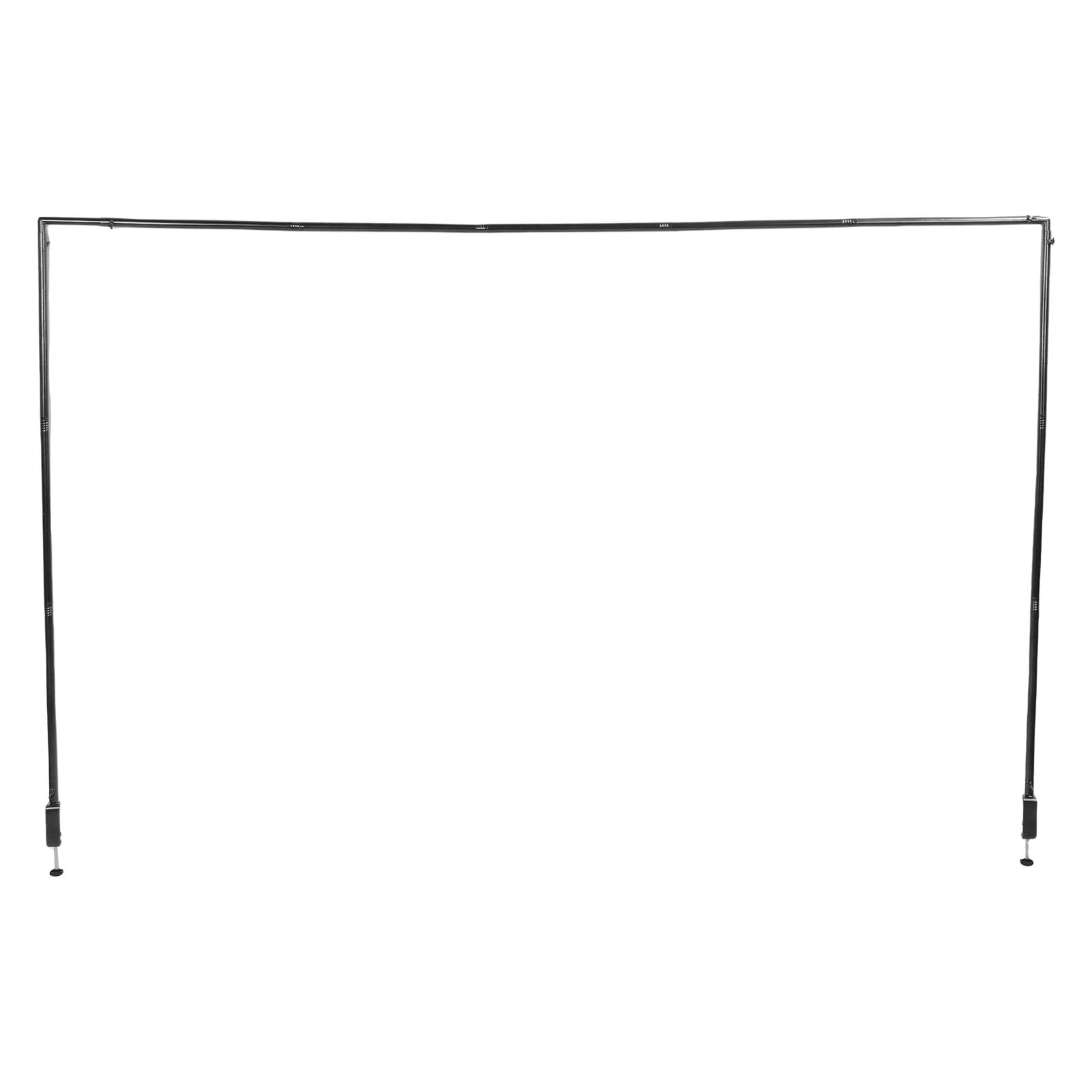 Soporte para de Globos sobre Mesa con Abrazaderas Ajustables 46-100 Pulgadas Altura 29-55 Pulgadas Hierro Soporte para Decoración de de Mesa para Fiestas Bodas Cumpleaños (Negra)