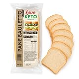 Pan bauletto keto classico Low Carb, 1 pan carre da 360g - Made in Italy