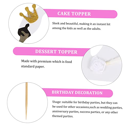 NOLITOY 10 Pçs Estátua De Bolo De Frutas Decoração De Casamento Decoração De Aniversário Cupcake Top