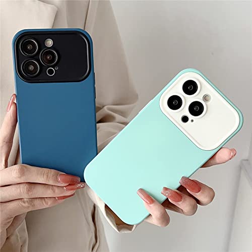 Coque iPhone 13 antichoc en silicone mat avec protection camera intégrée