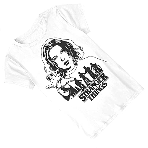 Netflix Girls Stranger Things Logo Shirt - Joyce Byers, Jim Hopper, Mike Wheeler & Eleven Tee Stranger Things T-Shirt3