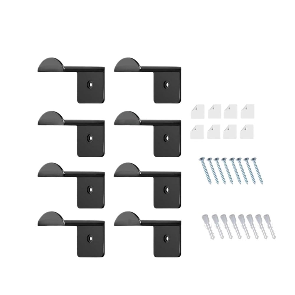 Hgniang Adhesive Hat Rack Display Hooks for Wall Door Baseball Cap Holder Closet Storage Organizer Hanger