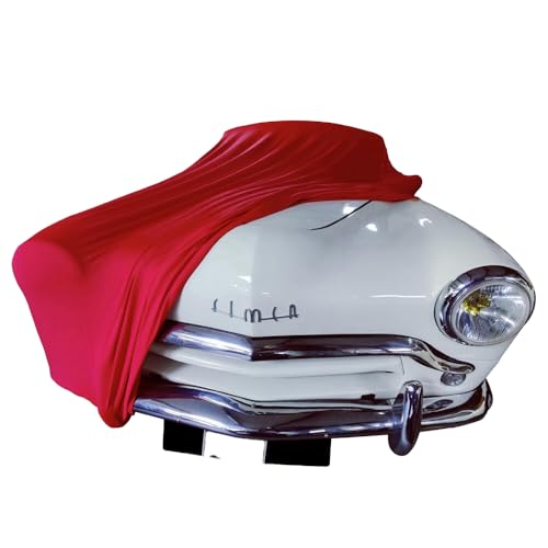Bâche d'intérieur Simca Aronde rouge pour sublimer votre garage privé