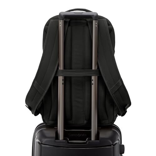 Samsonite Better Than Basic Backpack - Dedicated Laptop Compartment, Quick Stash Front Pockets and Lightweight Breathable Airmesh - Black - image 9