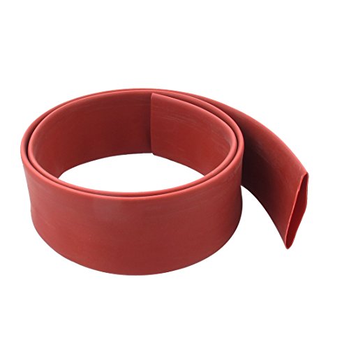 Gaine thermorétractable 2:1 rouge 30mm isolation haute tension 1M