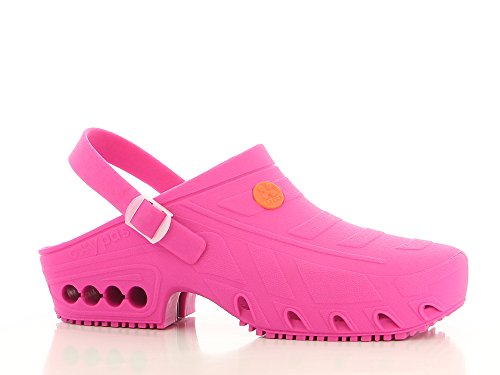 Oxypas - Zuecos para Hombre, Color Rosa, Talla 43/44 EU