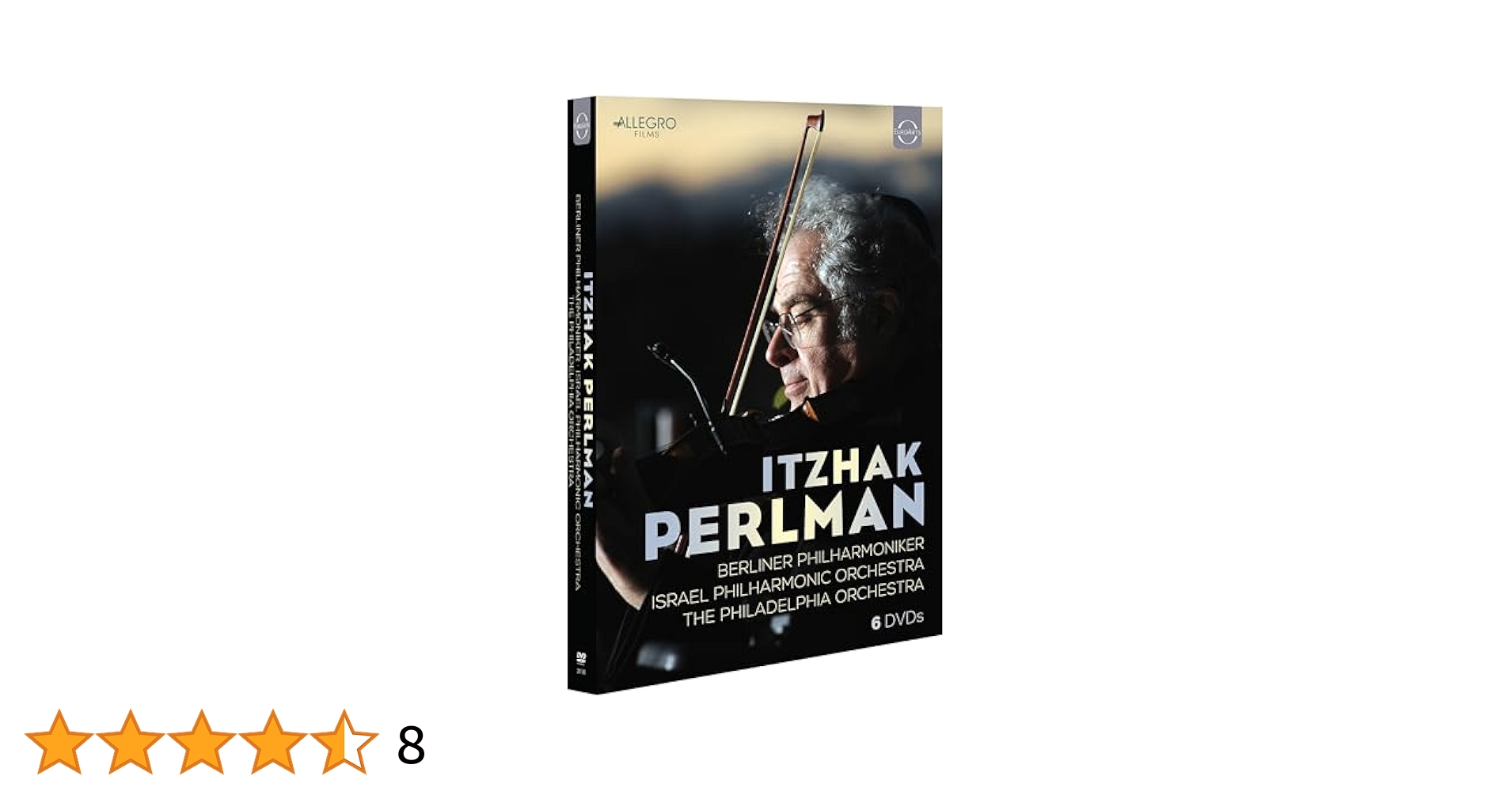 Itzhak Perlman - Jubiläums-Box [6 DVDs]: Amazon.de: Perlman