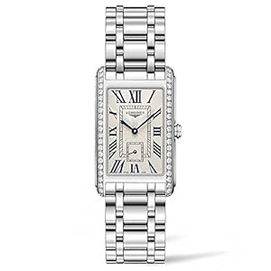 Longines Dolcevita – L5.755.0.71.6 – Silver Roman Numeral Dial Diamond Bezel Quartz Women’s
