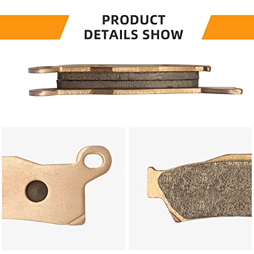 Pastilhas de freio dianteiras e traseiras sinterizadas para Can Am Outlander 450 500 570 650 800 850