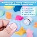 Imagen de Nuseya Mochi Squishy Juego de 30 juguetes para apretar sin duplicados