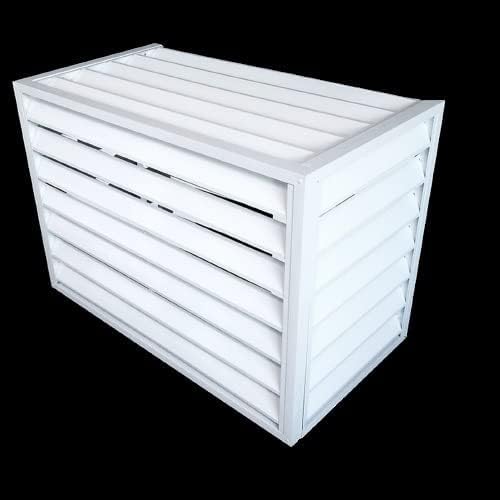 Couverture de pompe à chaleur en aluminium pour protéger et masquer votre climatiseur
