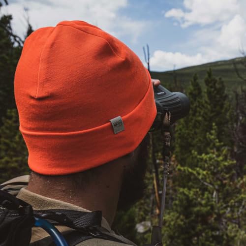 Image of 100% Merino Wool Cuff Beanie - Warm Winter Hat - Novelty Beanie - Toque