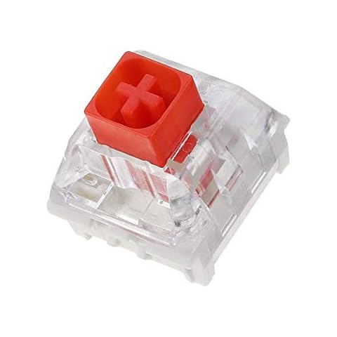 Kailh Box Switches for Mechanical Gaming Keyboards (90 Pcs, Box Red) Cover