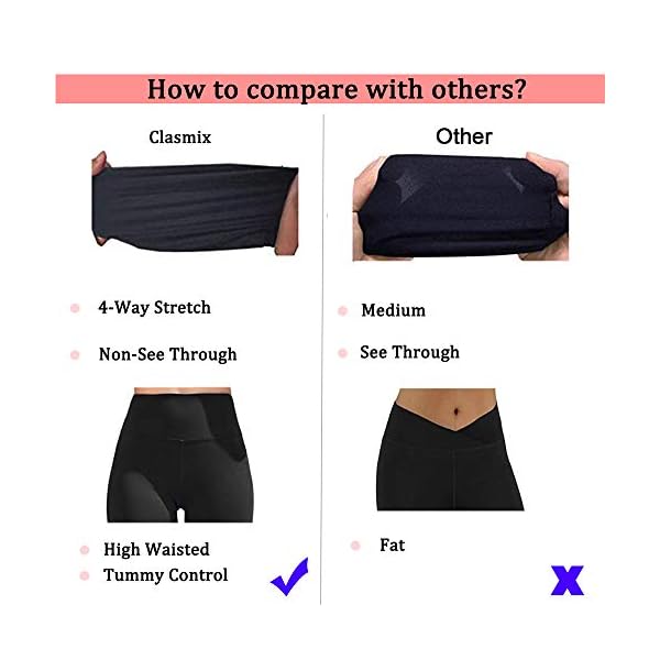 High Waisted Leggings for Women-Womens Black Seamless Workout Leggings Running Tummy Control Yoga Pants(S-M)