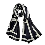 FINIZO Women's Scarves Lady Light Soft Fashion Solid Scarf Wrap Shawl for All Season