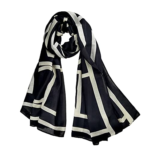 FINIZO Women's Scarves Lady Light Soft Fashion Solid Scarf Wrap Shawl for All Season