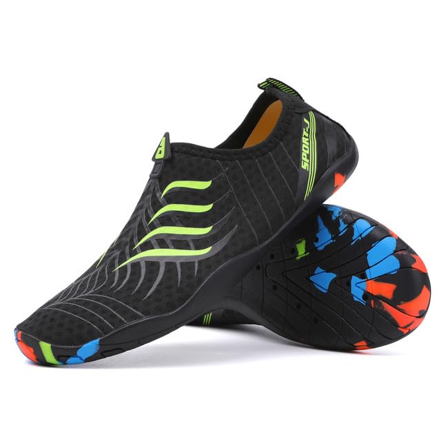 Padgene Men Women Barefoot Water Shoes Quick Dry Unisex Aqua Shoes2