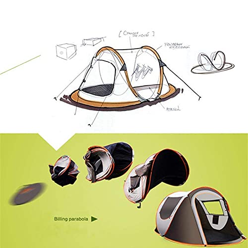 Tente de randonnée légère imperméable abri camping portable 2-3 places