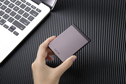 Image of Lexar Portable SSD External 1TB, 550MB /s Read & 400MB /s Write, USB 3.2, Gen 1, Type-C Portable SSD, PS5 & PS4 Compatible, External SSD with 3 Year Manufacturer's Warranty, SL200