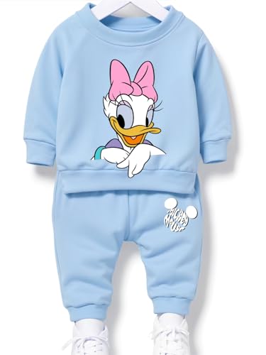 Image of minicult Mickey cotton Kids Coords matching Tshirt and pant set with character print (Pack of 1)