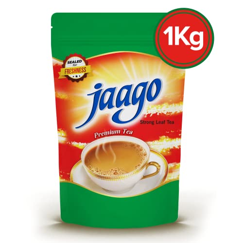 Image of Jaago Loose Black Tea 1kg Pack | Chaipatti | Danedar Chai | CTC Leaf