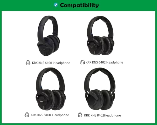 Repuestos profesionales de almohadillas para auriculares compatibles con KRK KNS 8400 KNS 6400 miniatura 2