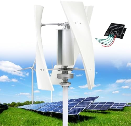 Amazon.com: 12000W Portable Vertical Wind Turbine Generator Kit - 3 ...