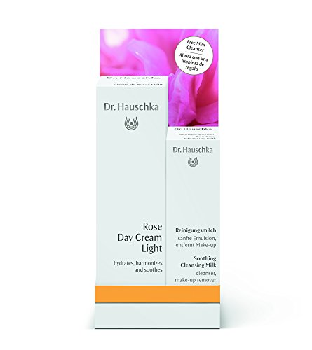 Rose Day Cream Light + Travel-size Soothing Cleansing Milk