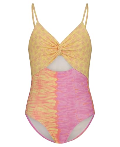 Image of Billabong Girls' One-piece Swimsuit with UPF 50+ Sun Protection, Quick Drying Bathing Suit