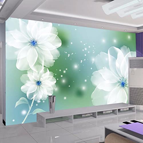 Papier Peint 3D Salon et Chambre XLMING Fleurs Fantaisistes pour Canapé