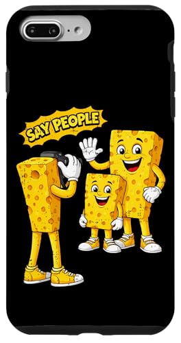 �ʔ��� �ʐ^�� Say People �`�[�Y �J���� �ʐ^ �X�}�z�P�[�X iPhone 7 Plus/8 Plus �p