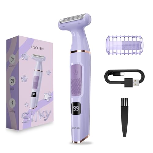 Rasoir électrique pour femme sous la douche rasage jambes et aisselles sans fil